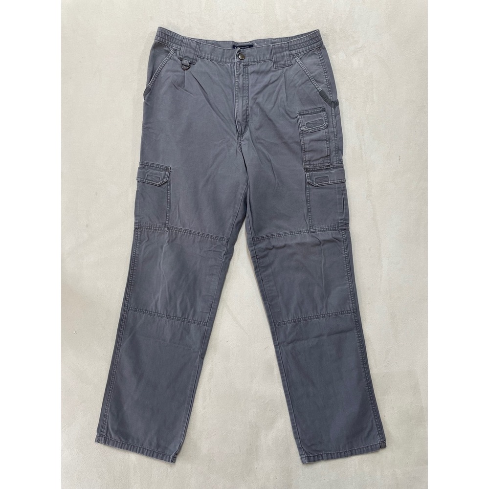 5.11 Tactical Series Mens Gray Cotton Cargo Pants 74251 Size 34x34 Utility Work